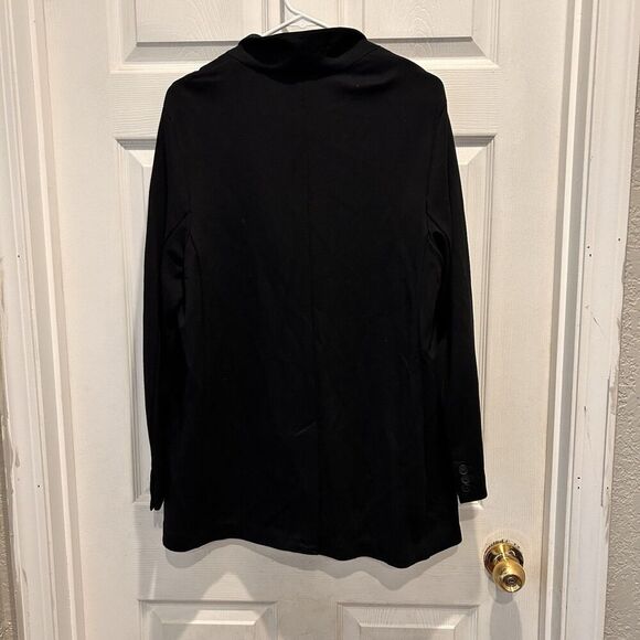 Old Navy Pixie Blazer Size Large Black One-Button Academia‎ Goth Whimsigoth - Picture 7 of 9